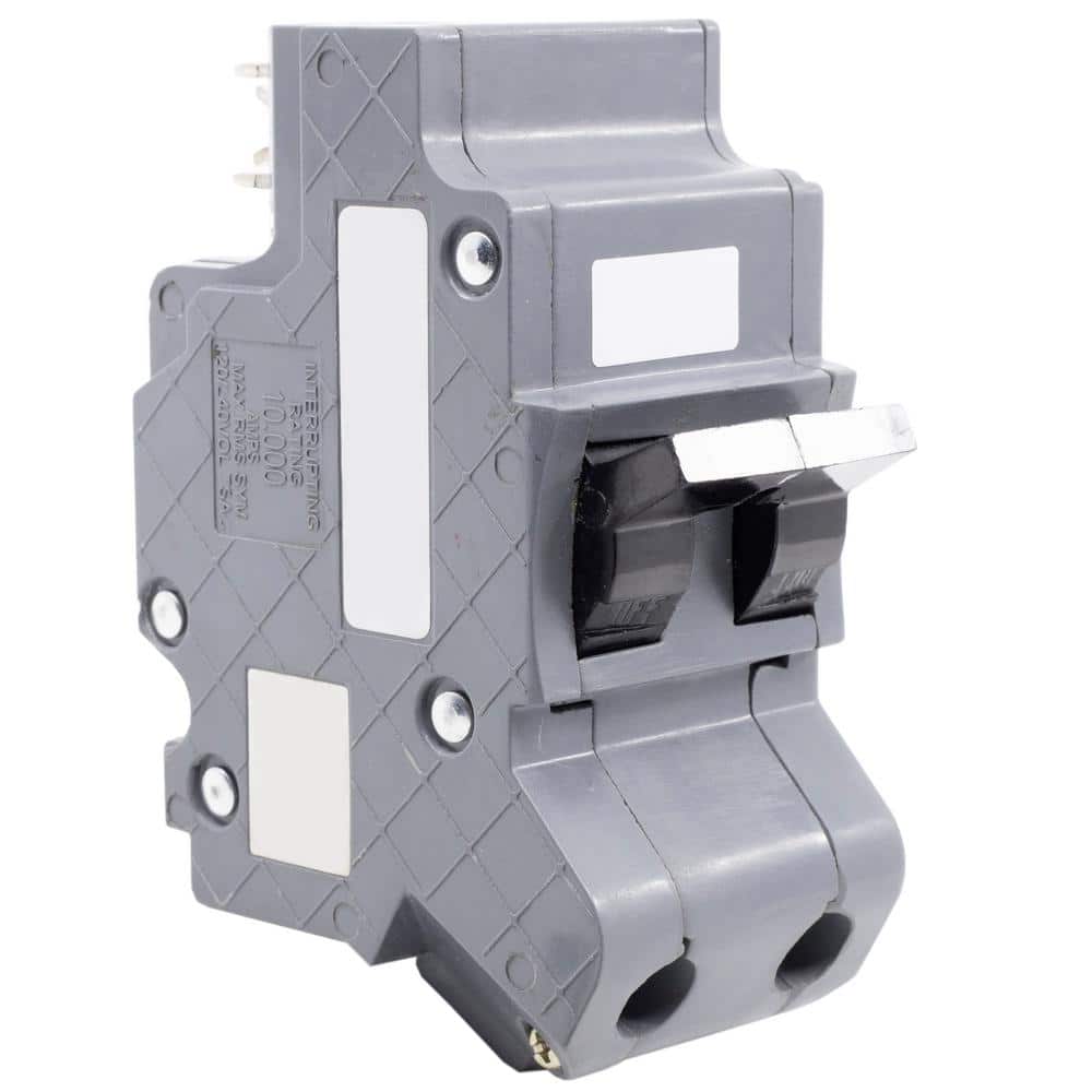 Federal Pacific New UBIF Thick 100 Amp 2 in. 2-Pole Federal Pacific Stab-Lok Type NA Replacement Circuit Breaker