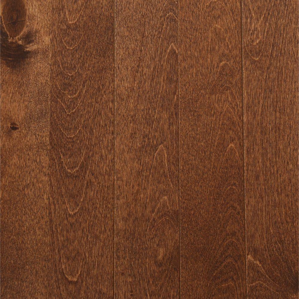 MONO SERRA Canadian Northern Birch Gunstock 3/4 in. T x 2-1/4 in. Wide x Varying Length Solid Hardwood Flooring (20 sq. ft. / case) - Super Arbor