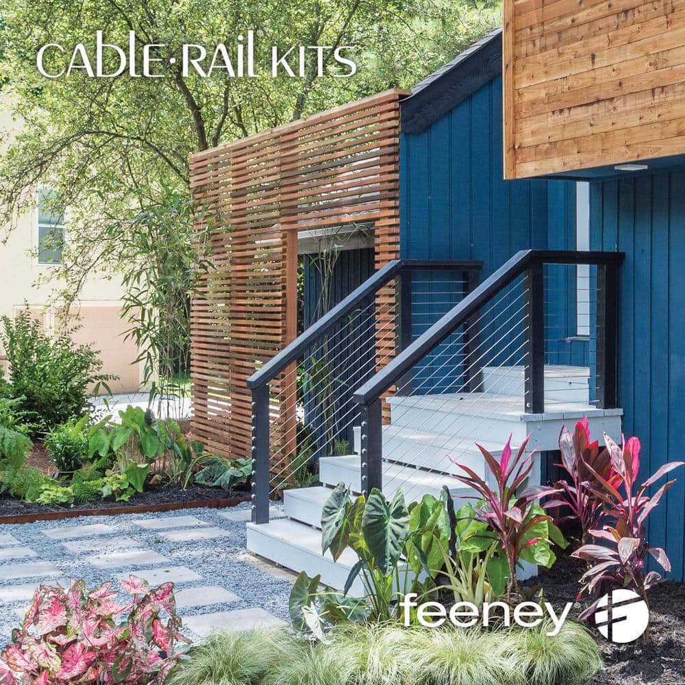 Feeney 10 ft. Stainless Steel Cable Assembly Kit for Cable Railing System
