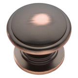 Williamsburg 1.25 in. Satin Nickel Cabinet Hardware Cabinet Knob - Super Arbor