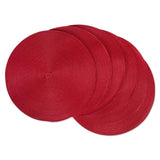 Aqua Round Woven Placemat (Set of 6)