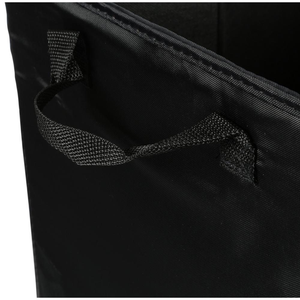 2-Compartment Black Folding Trunk Small Parts Organizer - Super Arbor