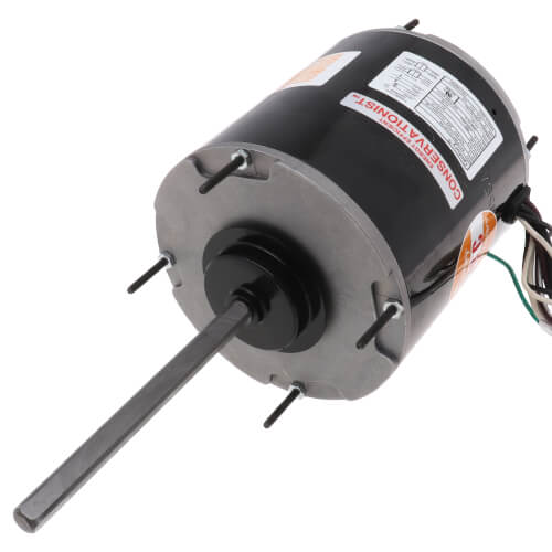 Century FEH1056SF inducer motor - front view (Type: Permanent Split Capacitor; Voltage: 460v)