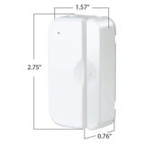 Feit Electric Battery-Powered Smart Wi-Fi Door and Window Sensor, Easy setup - No Hub Required in White (3-Pack)