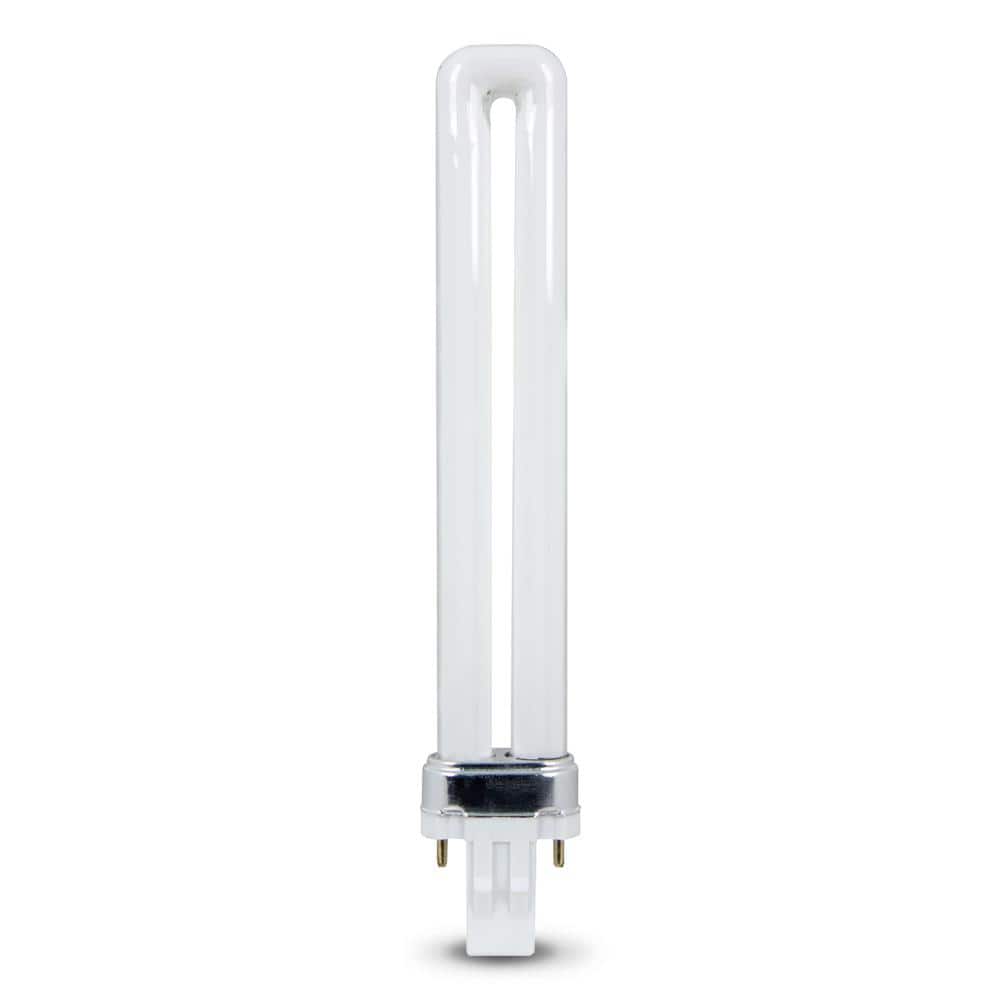 Feit Electric 13-Watt PL CFLNI Twin Tube, 2-Pin GX23 Base Compact Fluorescent Light Bulb, Cool White 4100K (1-Pack)