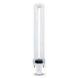 Feit Electric 13-Watt PL CFLNI Twin Tube, 2-Pin GX23 Base Compact Fluorescent Light Bulb, Cool White 4100K (1-Pack)