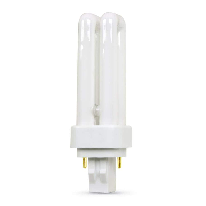 Feit Electric 13-Watt PL CFLNI Quad Tube, 2-Pin GX23-2 Base Compact Fluorescent Bulb, Cool White 4100K (1-Pack)
