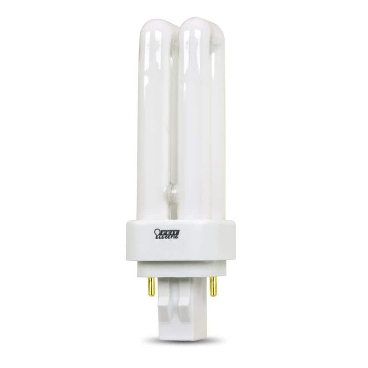 Feit Electric 13-Watt Equivalent PL CFLNI Quad Tube CFL Light Bulb, 2-Pin GX23-2 Base, Soft White 2700K (1-Pack)