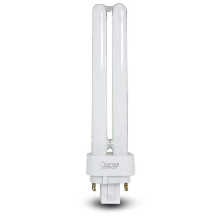 Feit Electric 18-Watt Equivalent PL CFLNI Quad Tube 4-Pin G24Q-2 Base CFL Bulb, Cool White 4100K (1-Pack)