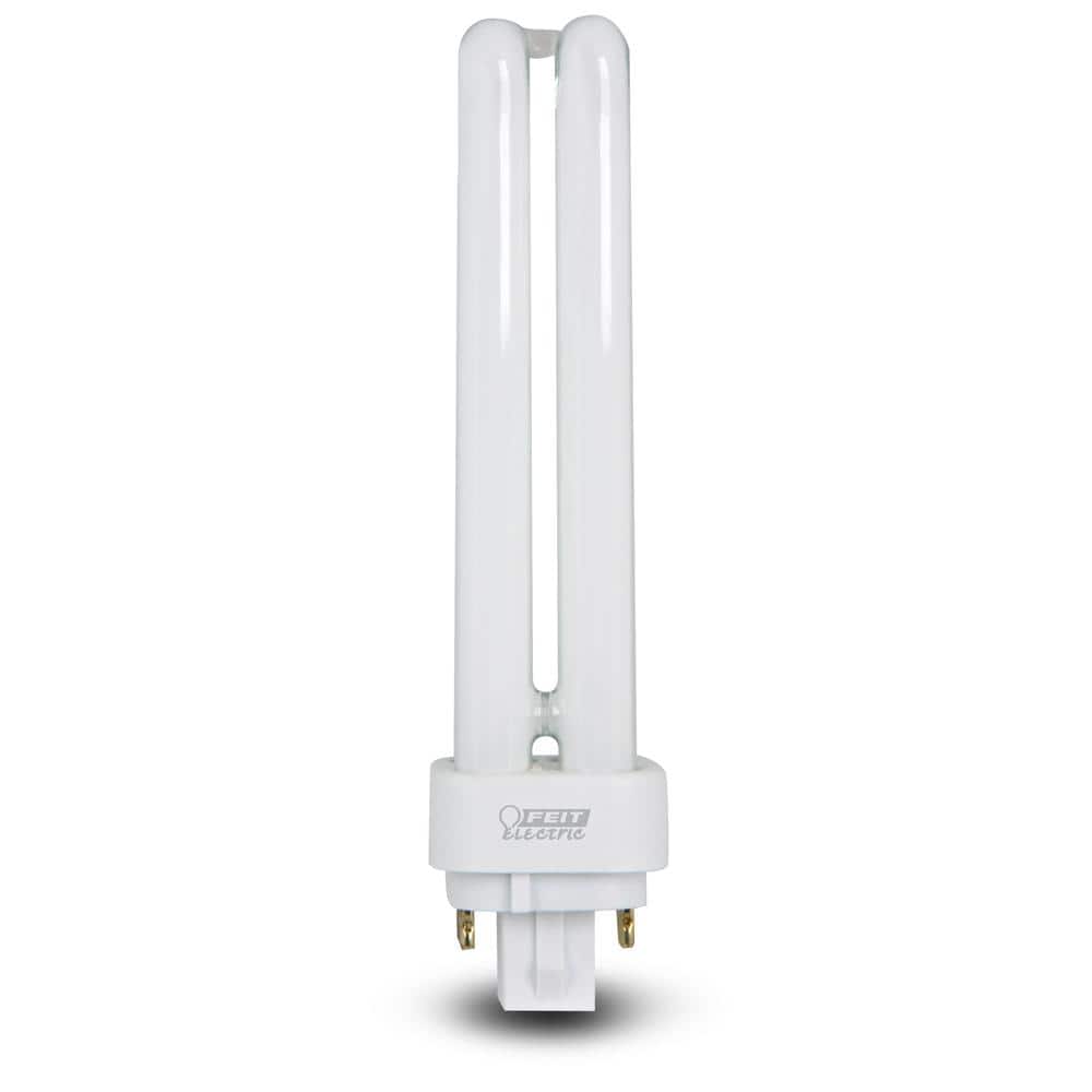 Philips 26W Equiv PL CFLNI Quad Tube 4-Pin Plug-in G24Q-3 Base CFL Light Bulbs, Cool White 4100K (6-Pack)