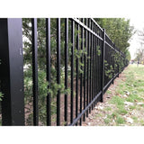 Fence Armor 2 in. L x 2 in. W x 3 in. H Black Ornamental Fence Post Guard