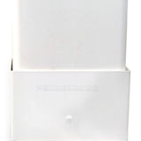 Fence Armor 4 in. L x 1/4 ft. H x 1/2 in. D White Demi Fence Post Guard for Wood or Vinyl