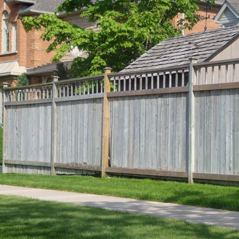 Fence Armor Galvanized Steel Fence Post Guard 3.5 in. L x 3.5 in. W x 3 in. H for Wood