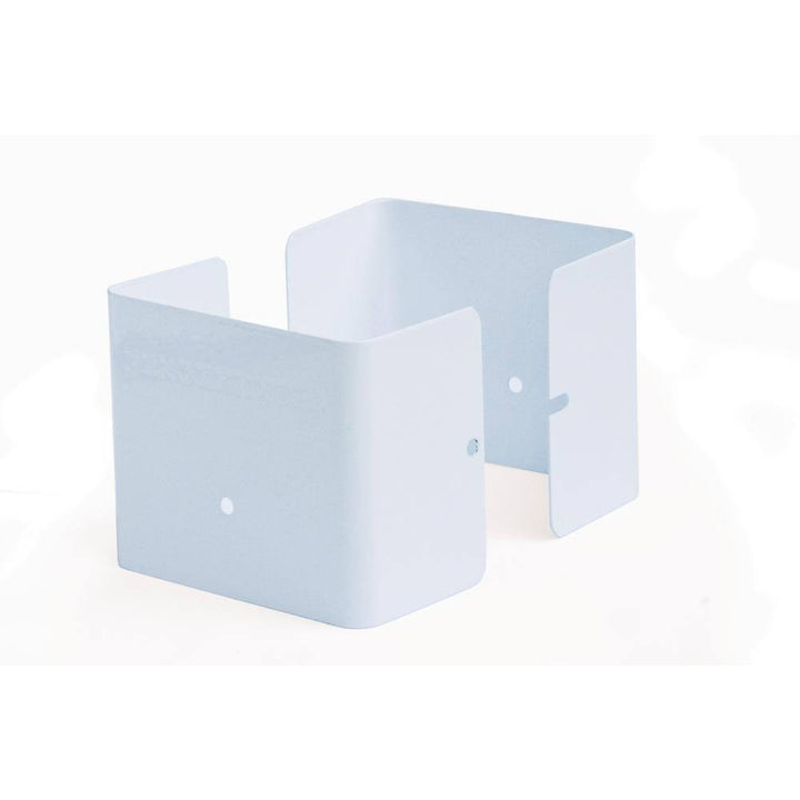 Fence Armor White Fence Post Guard 3.5 in. L x 3.5 in. W x 3 in. H for Wood