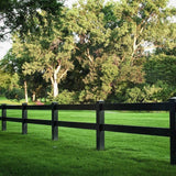 Fence Armor 5 in. L x 1/4 ft. H x 1/2 in. D Black Demi Fence Post Guard for Wood or Vinyl