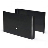 Fence Armor 5 in. L x 1/4 ft. H x 1/2 in. D Black Demi Fence Post Guard for Wood or Vinyl