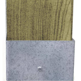 Fence Armor 5 in. L x 1/4 ft. H x 1/2 in. D Galvanized Steel Demi Fence Post Guard for Wood or Vinyl