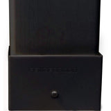 Fence Armor Black Fence Post Guard 4.5 in. L x 4.5 in. W x 3 in. H for Wood