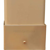 Fence Armor 6 in. L x 1/4 ft. H x 1/2 in. D Clay Demi Fence Post Guard for Wood or Vinyl