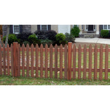 Fence Armor Redwood Fence Post Guard 5.5 in. L x 5.5 in. W x 3 in. H for Wood