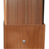 Fence Armor Redwood Fence Post Guard 5.5 in. L x 5.5 in. W x 3 in. H for Wood