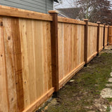Fence Armor 5.5 in. x 5.5 in. x 1/2 ft. H Powder Coated White - Galvanized Steel Pro Series Mailbox and Fence Post Guard