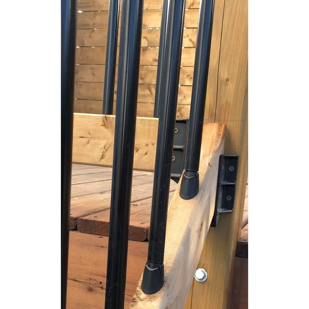 FENCE & DECK RITE Adjustable Baluster connectors for 3/4 in. O.D. Metal Balusters 24-Pack