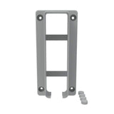 Gray Vinyl Fence Transition Post Bracket