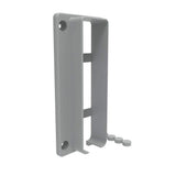 Gray Vinyl Fence Transition Post Bracket