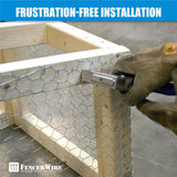 Fencer Wire 2 ft. x 150 ft. 20-Gauge Poultry Netting with 2 in. Mesh