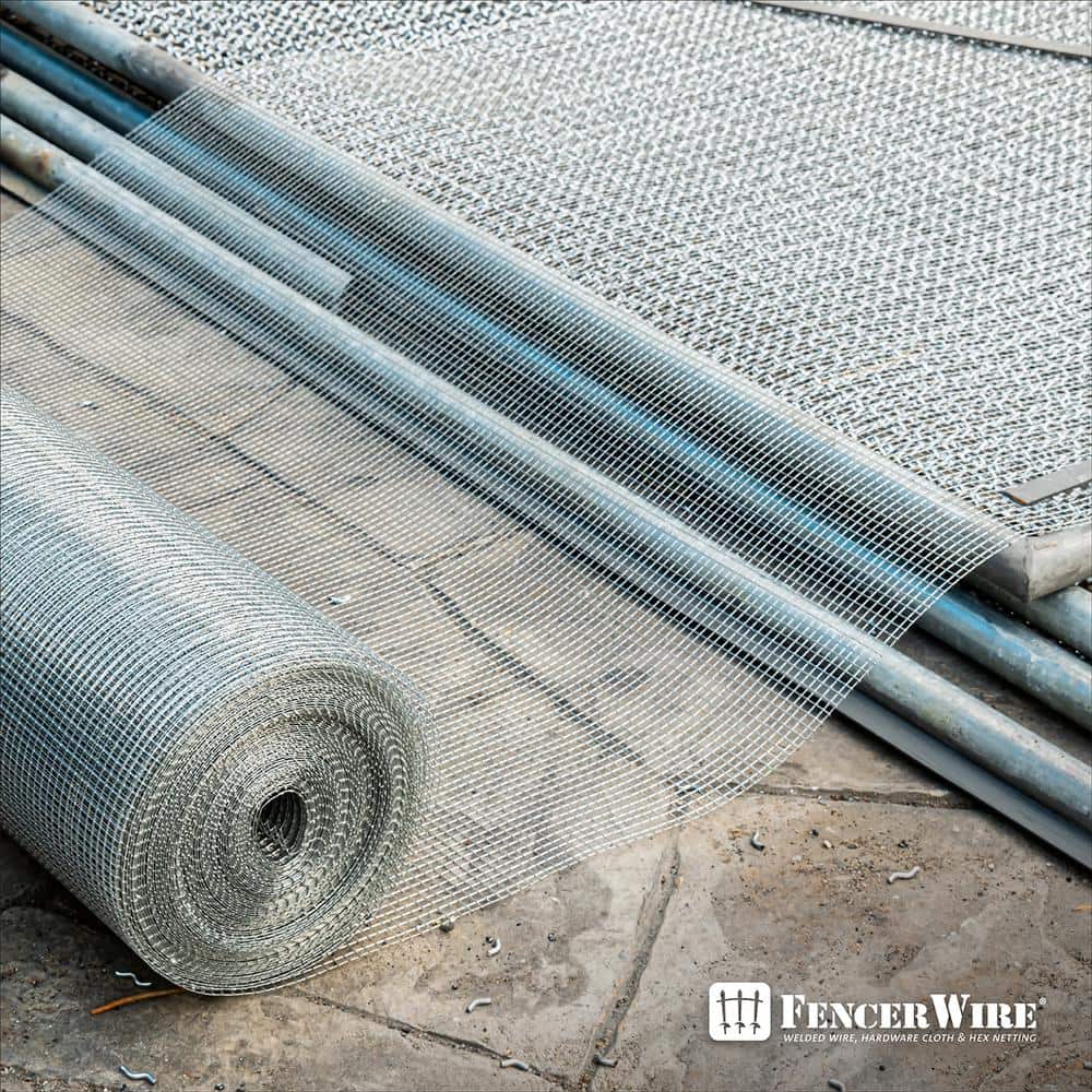 Fencer Wire 1/4 in. x 2 ft. x 100 ft. 23-Gauge Hardware Cloth