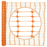 Fencer Wire 4 ft. x 100 ft. Outdoor Safety Fence, Plastic Fencing Roll for Construction Fencing Pet Fencing and Event Fencing