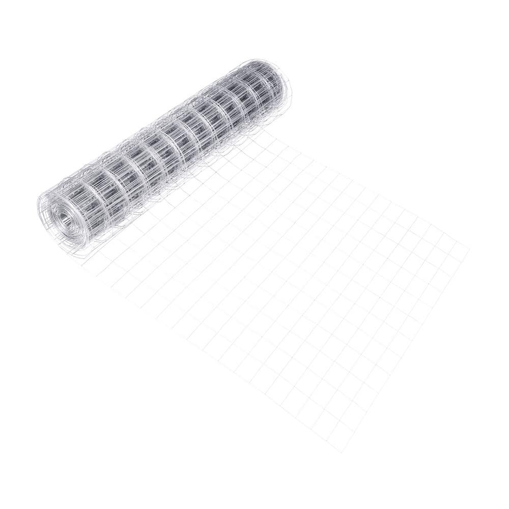 Fencer Wire 3 ft. x 50 ft. 16-Gauge Welded Wire Fence with Mesh 2 in. x 3 in.