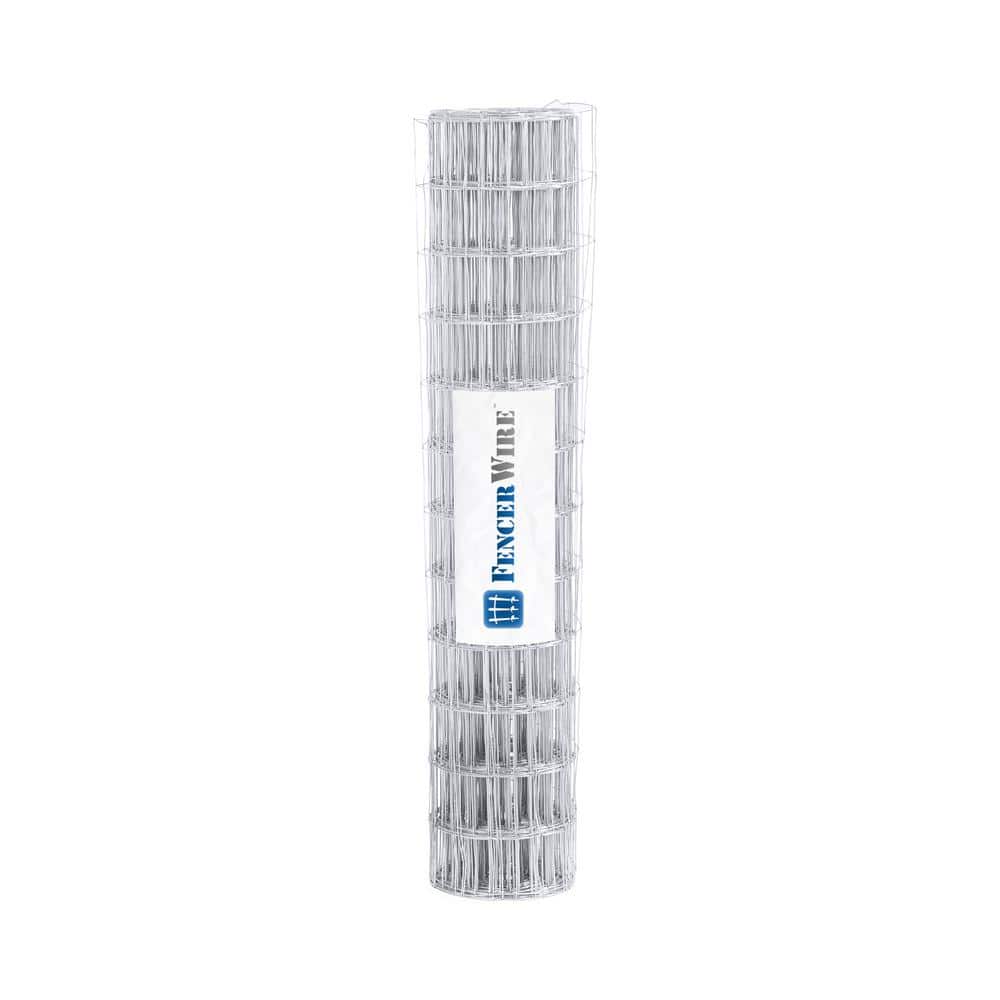 Fencer Wire 3 ft. x 50 ft. 16-Gauge Welded Wire Fence with Mesh 2 in. x 3 in.