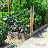 Fencer Wire 40 in. x 50 ft. 16-Gauge Black PVC-Coated Rabbit Guard Fence, Poultry Fencing Wire Roll for Garden Yard Vegetable Plant