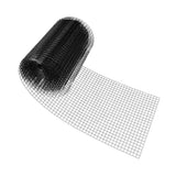 Fencer Wire 2 ft. x 50 ft. 14-Gauge Black PVC Coated Welded Wire