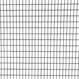 Fencer Wire 3 ft. x 50 ft. 16-Gauge Black PVC Coated Welded Wire Fence with Mesh Size 1/2 in. x 1 in.