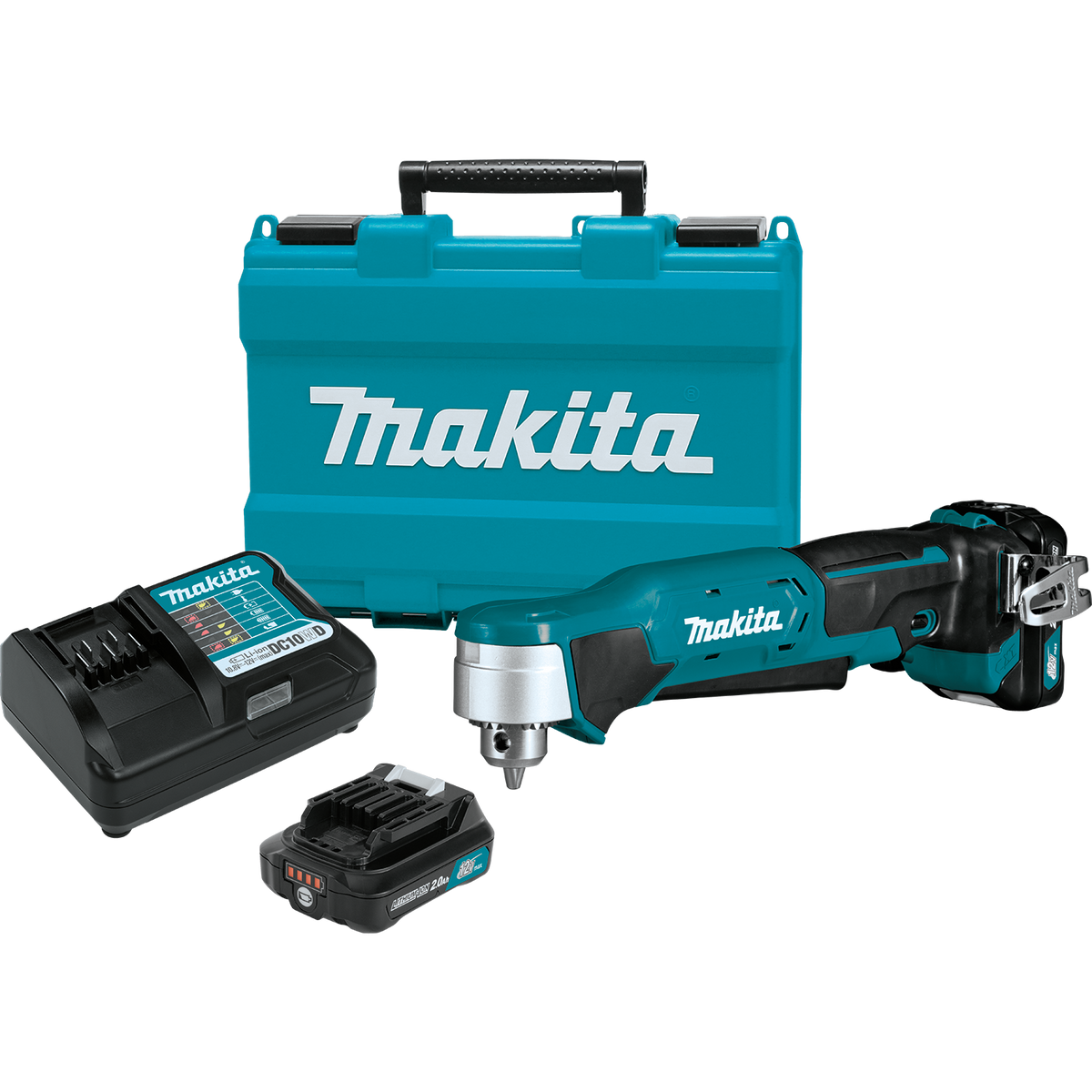 12-Volt MAX CXT Lithium-Ion Cordless 3/8 in. Right Angle Drill Kit (2.0 Ah)
