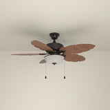 Home Decorators Collection Palm Cove 44-inch LED Ceiling Fan with Light Kit