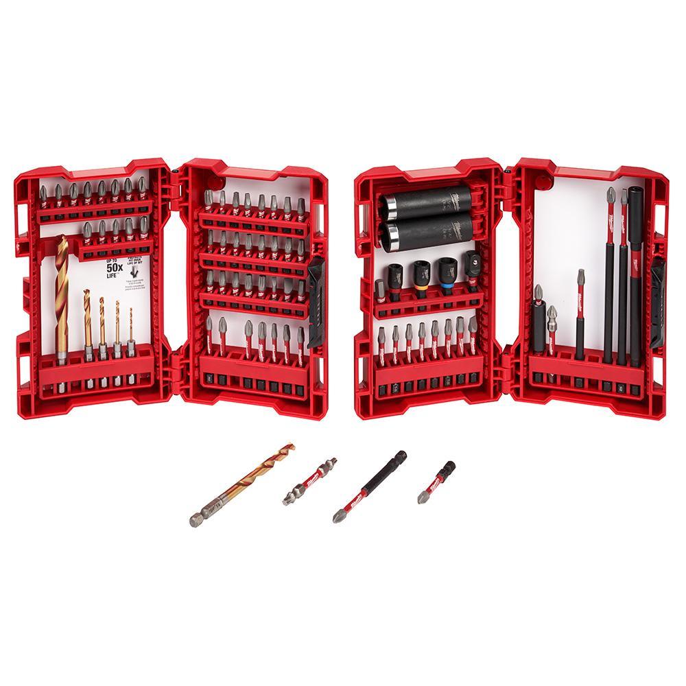 SHOCKWAVE IMPACT DUTY Driver Bit Set (55-Piece) - Super Arbor