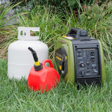 Sportsman 2,200/1,800-watt Dual Fuel LPG/Gasoline Powered Recoil Start Portable Inverter Generator with Parallel Capacity