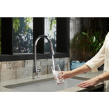 Simplice Touchless Single-Handle Pull-Down Sprayer Kitchen Faucet in Polished Chrome - Super Arbor