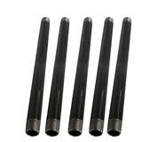 2 in. x 30 in. Black Steel Pipe (5-Pack)