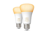 White Ambiance A19 LED 60-Watt Equivalent Dimmable Smart Wireless Light Bulb with Bluetooth