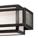 Camden Square 3-Light Aged Charcoal Bath and Vanity Light