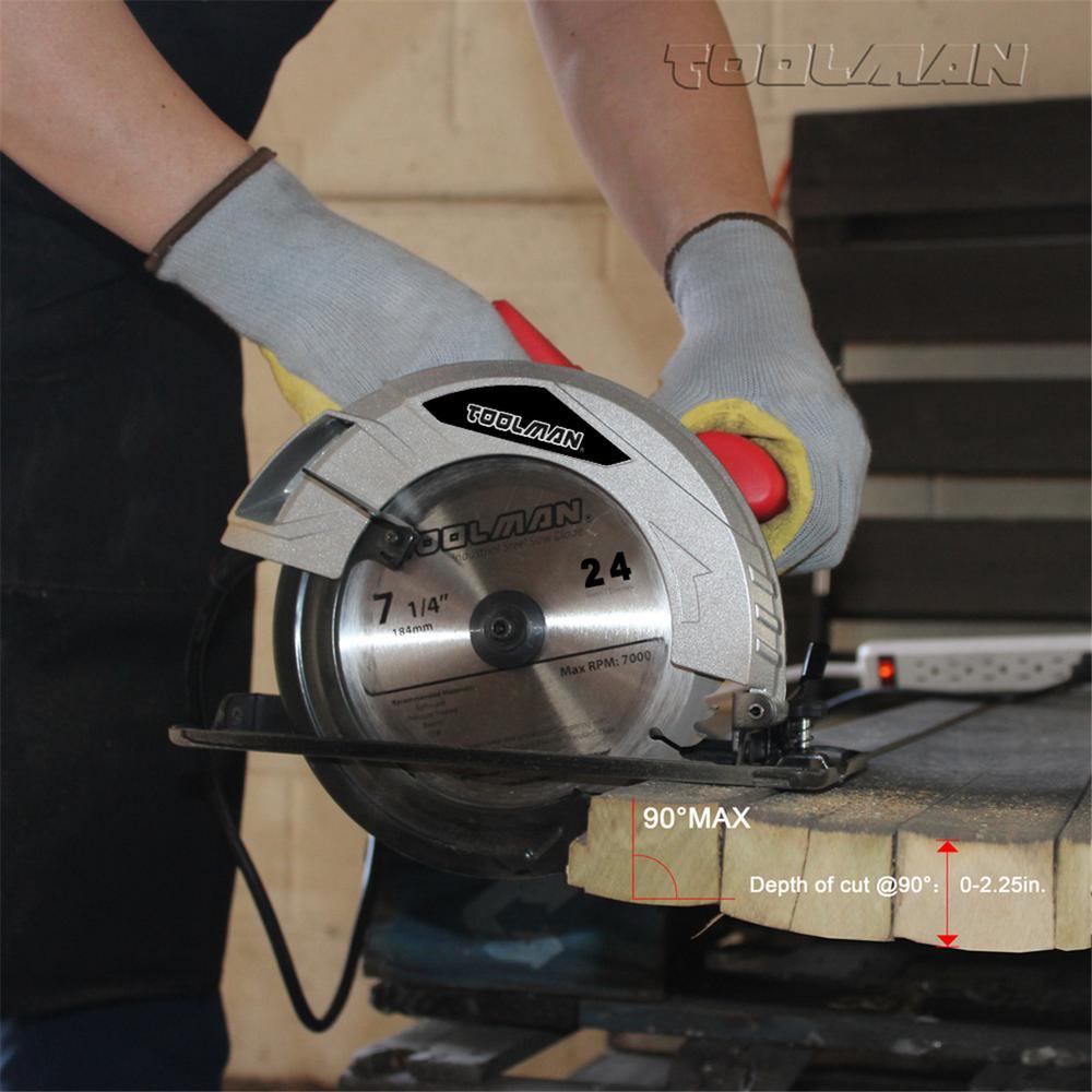 Reconditioned 7-1/4 in. Electric Circular Saw for DeWalt Makita - Super Arbor