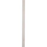 16 in. x 36 in. Rectangular Primed Polyurethane Paintable Gable Louver Vent - Super Arbor