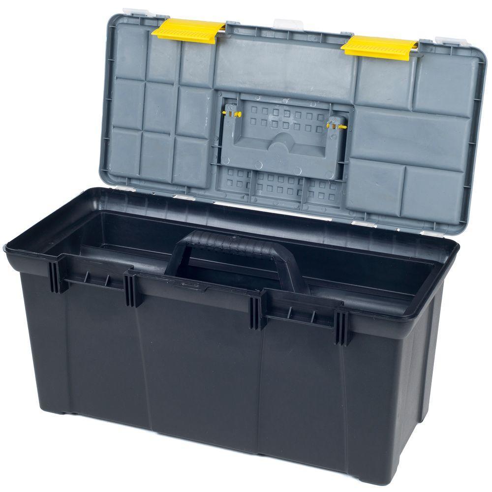 19.75 in. Parts and Crafts 3-in-1 Storage Tool Box - Super Arbor