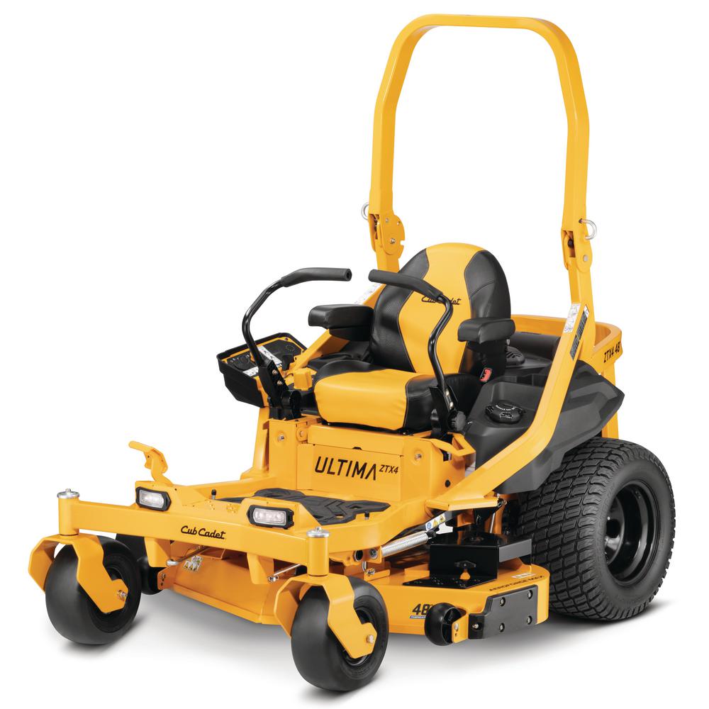 Cub Cadet Ultima ZTX4 48 in. Fabricated Deck 23 HP Kohler Pro 7000 Series V-Twin Engine Zero Turn Mower with Roll Over Protection - Super Arbor