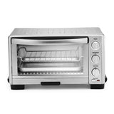 6-Slice Silver Toaster Oven Broiler